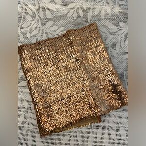 Sequence Gold Tube Top Size S